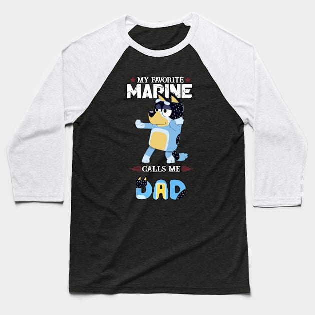 calls me dad Baseball T-Shirt by A3+arsitekture